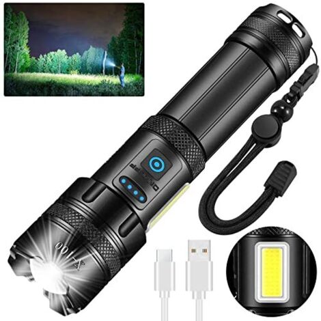 LAMPE DE POCHE / Torche Led 500 Lumen - Max. 150 M + Boite De Rangement Neuf EUR 13,80 - FR