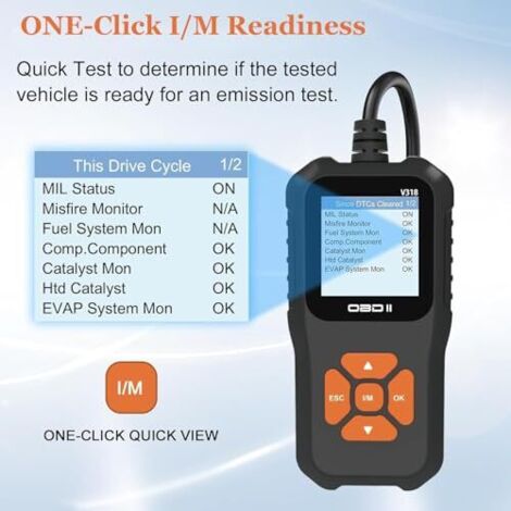 Scanner OBD2 Diagnostique Auto Bluetooth – Compatible Multimarques, Lecture Et Effacement De Codes Défaut - 11