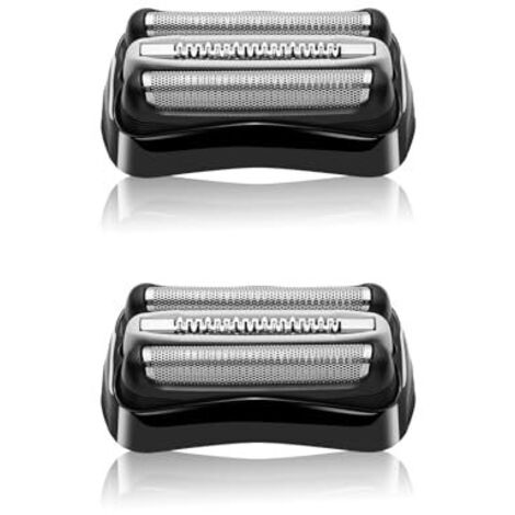 [JAMAIS UTILISÉ] Têtes de rasage de rechange pour rasoir série 3 32B, compatibles avec Braun S3 3040s 3000s 3050cc 3010s 3070cc 3080s 3090s 310s 3020s 330s 370cc-4 380s-4 2 pièces