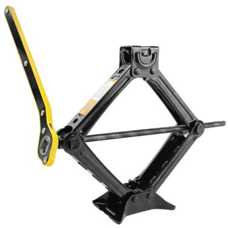 [JAMAIS UTILISÉ] Les Cric Voiture 2T, Crique Voitures, Crics de Levage, Scissor Jack À Ciseaux avec Croix de Roue, pour Camions, Berlines, Fourgonnettes