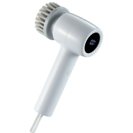 [JAMAIS UTILISÉ] Brosse à récurer électrique sans fil, portable et multifonctionnel pour salle de bain, cuisine, brosse de nettoyage à main, outils de nettoyage pour baignoire, fenêtre, vaisselle, tap (1/4)