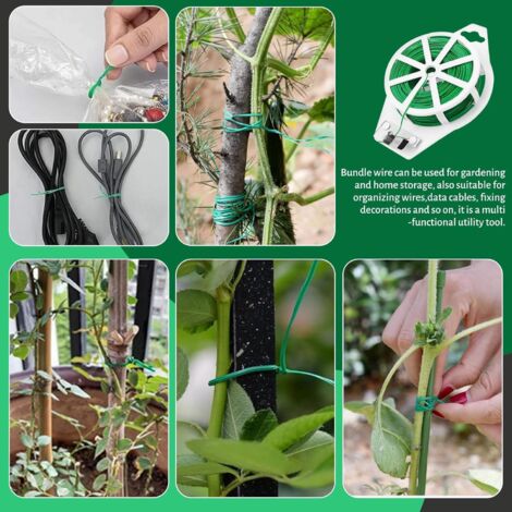 PIANTALLEGRA - Tube Extra Pour Liage De Plantes, Diamètre 3