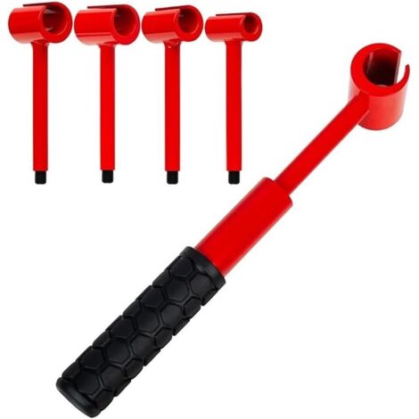 [JAMAIS UTILISÉ] Outil de réglage de charnière de porte 4 en 1, clé de réglage de l'écart des charnières, pour porte de sécurité de salle blanche, pour une fixation rapide sur les portes (1/5)