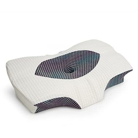 [JAMAIS UTILISÉ] Oreiller de Lit Memory Foam Pillow Memory Foam Bedding Pillow Shaped Ergonomic Cervical Pillow Sleeping Comfortable Neck Protect