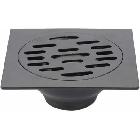 Couvercle De Drain Carré En Acier Inoxydable 20/25/30/35 Cm - Grille Anti-Feuilles Et Débris Pour Extérieur