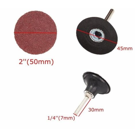 Minidisque abrasif Grain 80 ARBORTECH, Disques Minidisque abrasif Grain 80 ARBORTECH, Disques