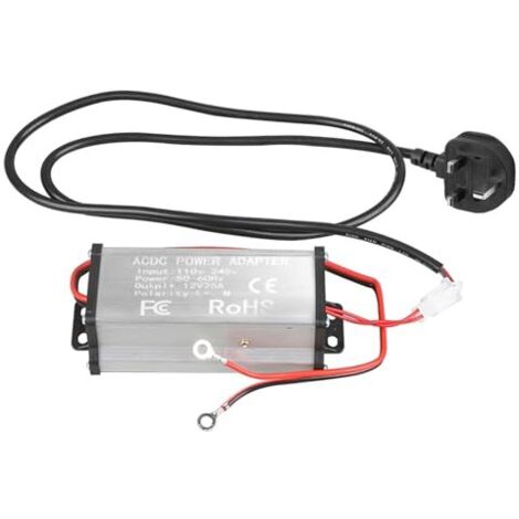 [JAMAIS UTILISÉ] Adaptateur secteur 12 V pour chauffage diesel, transformateur convertisseur 240 V vers 12 V pour chauffage diesel tout-en-un 5 kW/8 kW, norme européenne