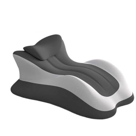[JAMAIS UTILISÉ] Oreiller ergonomique cervical mémoire de forme 58x38x23cm coussin lombaire multifonctionnel