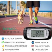 Montre Traqueur D'activité Findtime - Podomètre, Calories, Sommeil - Grands Chiffres - Étanche IP65 - Autonomie 15 Jours - 10