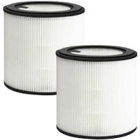 filtres de rechange HEPA pour purificateurs d'air, compatibles avec les purificateurs d'air Philips série 800 - AC0830/AC0820/AC0819, référence FY0194/30, filtre HEPA H13 et préfiltre en nylon