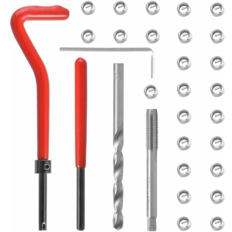 Kit De Réparation De Filetage De Pédale Unior 1695MB1-US - Rouge - Neuf