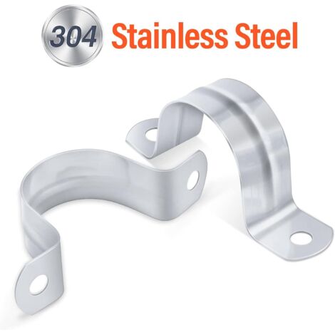 40MM U-Collier de Serrage 20 Pièces Tuyau Pour Fixation Ø 40mm Collier ...