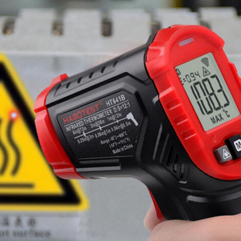 Thermomètres À Infrarouges - Nuzamas Thermomètre Infrarouge Numérique Sans Écran Lcd Test -50