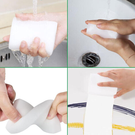 Éponges Magiques Écologiques pour Cuisine et Nettoyage (lots de 20/40)