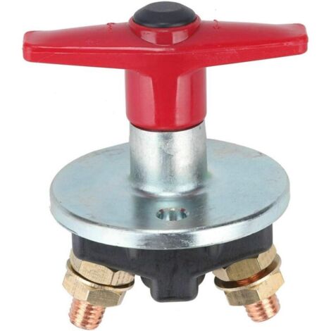 Isolateur De Batterie Principal FIA - Coupe-Circuit Voiture Course Rallye 12V/24V 400A