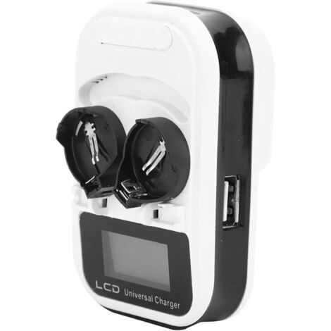 Chargeur De Piles Bouton BenjiPower - Rechargeable Pour LIR2016, LIR2025, CR3032, 3V, Neuf