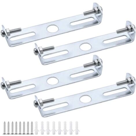 [4 pièces] Support de Fixation pour Plafonnier 105mm Luminaire Suspendu Accessoires Lustre de Plafond Plafonnier Plaque de Base Plaques de Lampe de Plafond Supports de Plaque et Accessoires