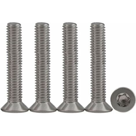 25 pièces M5 x 40 Vis à tête fraisée Vis Torx en acier inoxydable 304 Vis à Métaux Entraînement Standard Vis entièrement filetées Pour l'équipement de machine et les meubles à la maison (1/4)