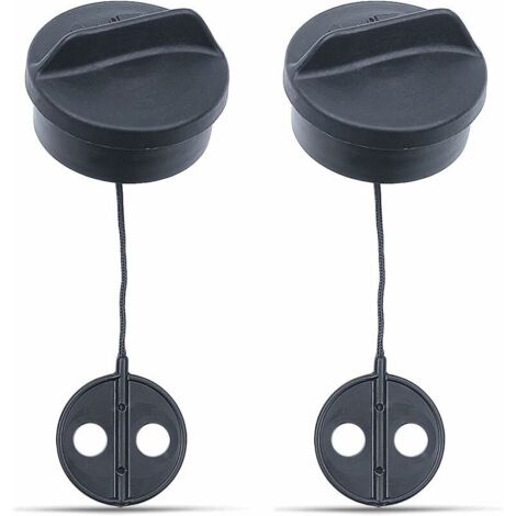 2 Pièces Bouchon de Réservoir pour STIHL FS38 FS45 FS55 FS56 FS80 FS81 FS85 FS88 FS120, AUMEL Bouchon Essence de Débroussailleuse Bouchon de Réservoir Rechange Pièces Détachées (1/4)