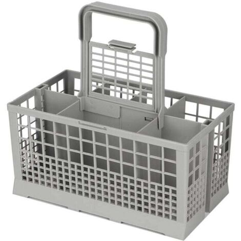 Boîte de Remplacement pour Panier à Couverts Universel avec 8 Compartiments, Durable et Ferme, adaptée aux Lave-Vaisselle Polyvalents (1/4)