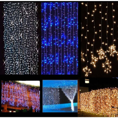 Yinuo Mirror Rideau Lumineux, Guirlandes Lumineuses 300 Led 3m*3m,8 Yinuo Mirror Rideau Lumineux, Guirlandes Lumineuses 300 Led 3m*3m,8