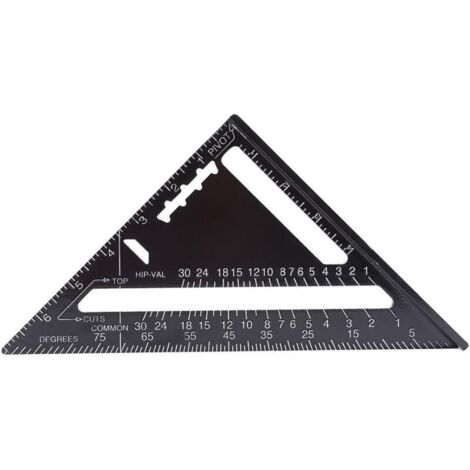Carré D'essai Shinwa 450 Mm - Base Aluminium - Équerre De Précision Angle Droit - Neuf