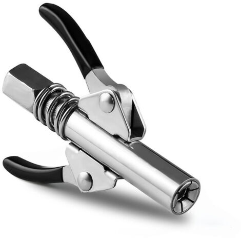 [JAMAIS UTILISÉ] 1pc Haute Pression Double Poignée G Coupleur pour Pompe à Graisse, Facile à Monter et à démonter pour Tous Les Types de Pompes à Graisse, (1/4)