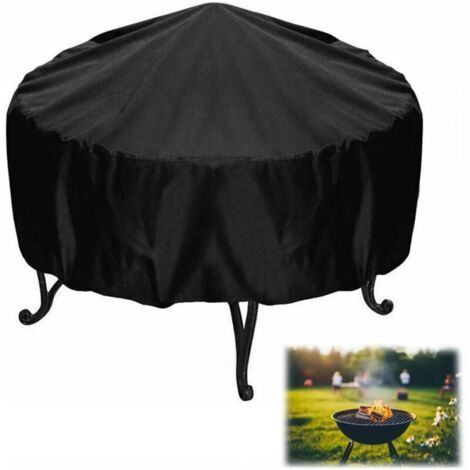 [JAMAIS UTILISÉ] Housse De Protection Pour BraséRos Barbecue ImperméAble Rond, Imperméable Et Coupe-Vent, En Tissu Oxford, Résistante À La Déchirure Et Aux UV, Pour Foyer Extérieur, Housses Pour Brasé