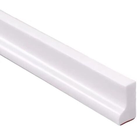 [JAMAIS UTILISÉ] Barrière Anti-Inondation Barre De Seuil Joint Porte Pliante Interieur Bande Paroi De Baignoire De Douche Pour Séparation Humide Et Sèche Convient Pour Cuisine Et La Salle De Bain (100