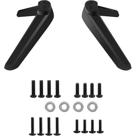 [JAMAIS UTILISÉ] Pieds Piédestal Base Télévision, Pieds de Socle TV, Pied de Support pour Smart TV, Remplacement de Base de Meuble TV, Support TV Universel Compatible, pour la Plupart des Téléviseurs 