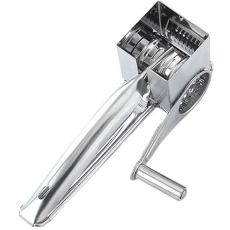 [JAMAIS UTILISÉ] Râpe À Fromage Rotative - Râpe À Fromage En Acier Inoxydable, Moulin À Râpe Fromage À Main Professionnel, Trancheuse À Fromage Amovible