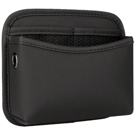 [JAMAIS UTILISÉ] Poche latérale en cuir synthétique pour voiture - Support universel pour téléphone portable - Pour siège de voiture - Accessoire de rangement pour porte de voiture - Console