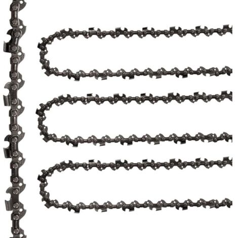 [JAMAIS UTILISÉ] Chaînes de Tronçonneuse, 3PCS Chaîne Tronçonneuse 12", 45 Liens D'entraînement, Guide-Chaîne Huilepas de la Chaîne 3/8", Chaîne de Scie pour les Plaque Guides de Tronçonneuse 30 cm