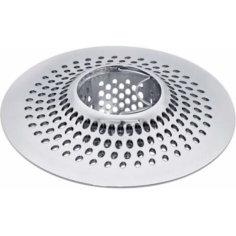 [JAMAIS UTILISÉ] 1pc Filtre à cheveux pour baignoire et douche en acier inoxydable，Argent (1/3)