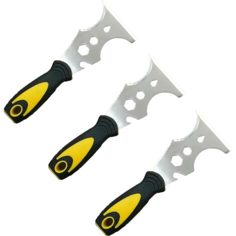[JAMAIS UTILISÉ] Grattoir multifonctionnelOutil de Peintre Couteau à Mastic Grattoir à Peinture pour Cloisons Sèches Grattoir à Peinture, Couteau à