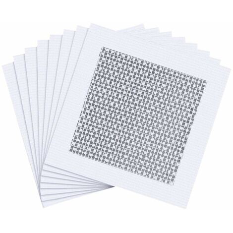 [JAMAIS UTILISÉ] Lot de 8 patchs de réparation muraux en fibre de verre pour cloison sèche - Pour couvrir les fissures et les trous sur les clôtures en vinyle - Patchs autocollants en aluminium (1/4)