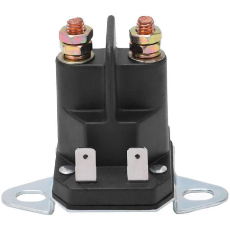 [JAMAIS UTILISÉ] 12V Solénoïde Relais Remplacement Bobine en Laiton Démarreur de Moteur Tondeuse à Gazon Démarreur pour VTT Motoneige (1/4)