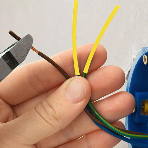 Kit Connecteur D'alimentation Marine 8 AWG 12V-24V - Prise étanche, Gaines Thermorétractables | Pour Moteurs De Trolling, Bateaux