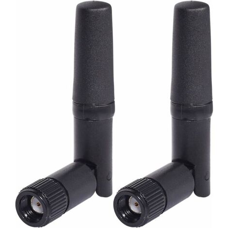 [JAMAIS UTILISÉ] Petite Antenne WiFi 2 Pièces Double Bande 2,4 GHz 5,8 GHz RP SMA Antenne pour PC Ordinateur de Bureau Carte PCIe Routeur WLAN Caméra de Recul sans Fil (1/4)