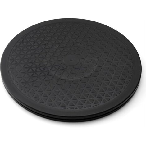 [JAMAIS UTILISÉ] Plateau tournant robuste de 30,5 cm avec roulements à billes en acier pour écrans plats, ordinateur, TV, haut-parleurs, bonsaï, statue, organisateur d'armoire (1/4)