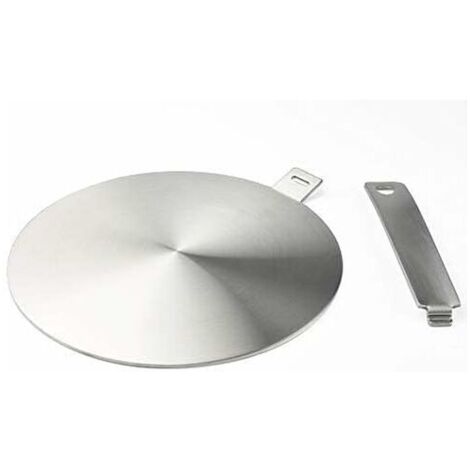 [JAMAIS UTILISÉ] Adaptateur à induction, disque convertisseur pour plaque de cuisson à induction, plaque de diffusion de chaleur avec poignée et base séparables 20 cm