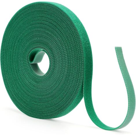 [JAMAIS UTILISÉ] 10M Attaches de Jardin pour Plantes, 12mm Liens de Plantes Bande de Fixation Réutilisable,Attache pour Plantes grimpantes (1/4)