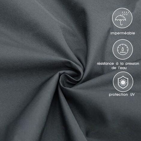 Voile d'Ombrage Rectangulaire YOUCAI - Vert - 3x4m - Protection UV