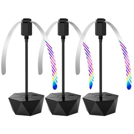 Ventilateur Anti Mouche Table 2PCS JUTIMER Anti Mouches Éloigner Les Insectes De La Nourriture Restaurant Pique-Nique Fête Portable Chasse Mouche