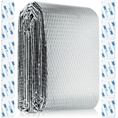 [JAMAIS UTILISÉ] Feuille Réflecteur de Radiateur - 5 m x 0,6 m x 3 mm - Film isolant - Film réfléchissant pour radiateur - Isolation derrière le radiateur (1/4)
