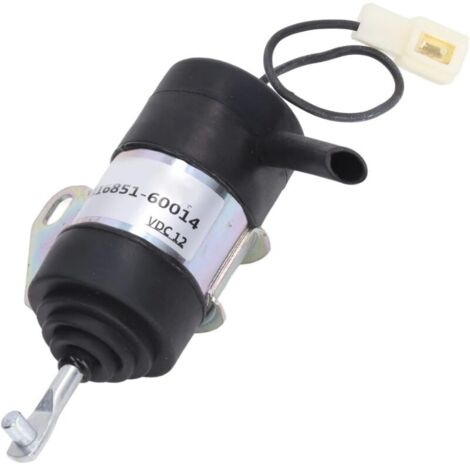 [JAMAIS UTILISÉ] Decdeal Solénoïde arrêt carburant 16851-60014 pour Kubota BX2230D RTV900R RTV900T B7410D BX1500D BX1800D (1/4)