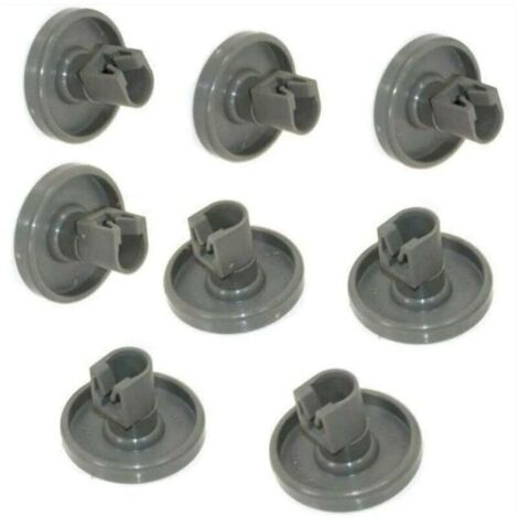 [JAMAIS UTILISÉ]Roulettes Lave Vaisselle – 8 Roues pour Panier Inférieur – Faure, Zanussi, AEG, Electrolux, Ikea Diamètre 25mm (1/4)