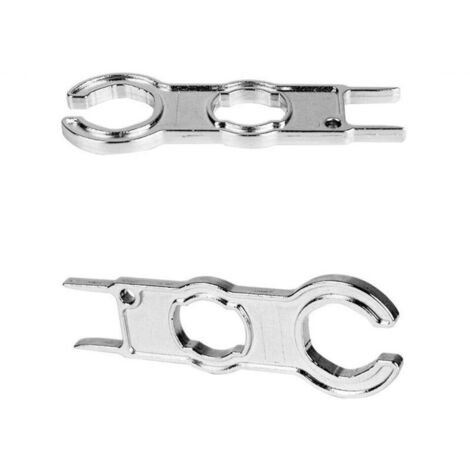 [JAMAIS UTILISÉ]Jeu de 2 tendeurs de clé en aluminium pour fiche PV, outil de montage enfichable pour fiche pour câble de panneau solaire, fil de système PV et connecteurs