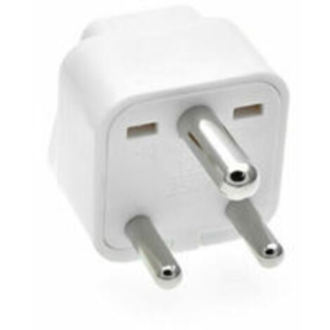 [JAMAIS UTILISÉ]Convertisseur de prise de commutateur sud-africain Adaptateur de prise de type M Safe Ground Petite prise d'adaptateur de voyage pour l'Afrique du Sud / Inde Convertisseur d'adaptateur