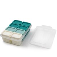 8 Gourmet Silicone Pots for Babies – 50 ml Frosted Gradient Leak-Proof Airtight Lids Resistant Oven/Microwave Healthy & Fun Storage, style 2